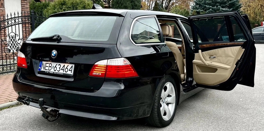 BMW Seria 5 cena 25900 przebieg: 298000, rok produkcji 2008 z Elbląg małe 436